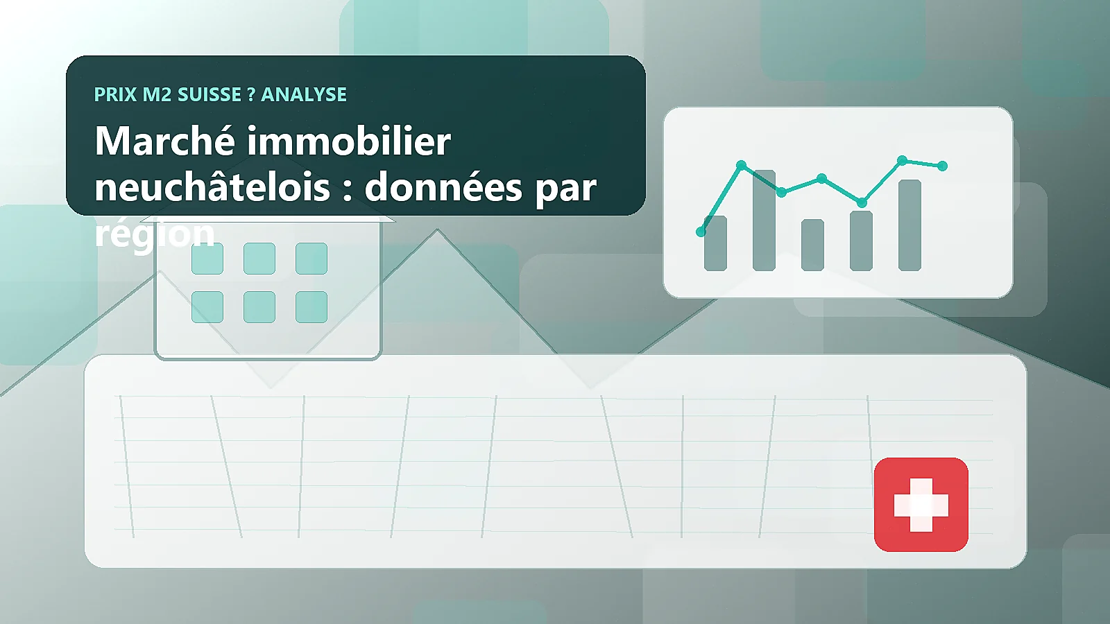 Marché immobilier neuchâtelois : données par région