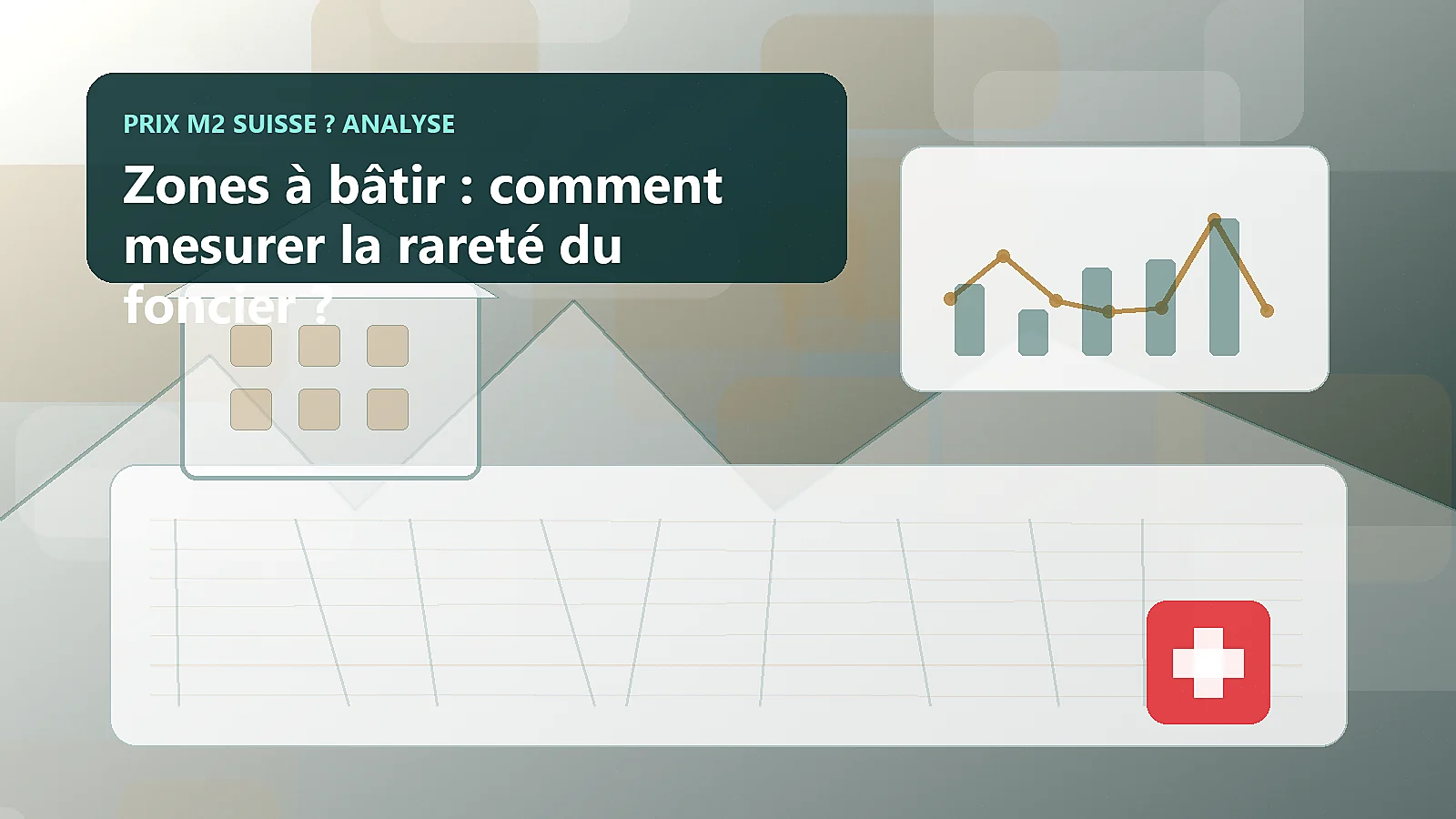 Zones à bâtir : comment mesurer la rareté du foncier ?