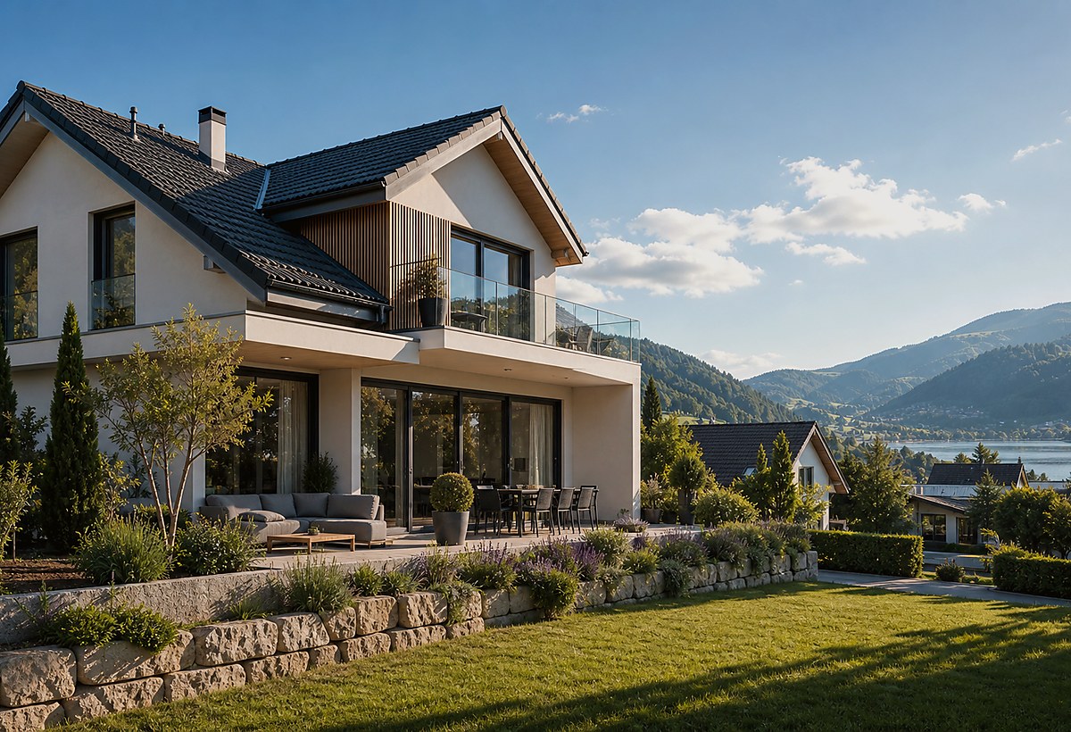 Visuel immobilier premium du canton Neuchâtel