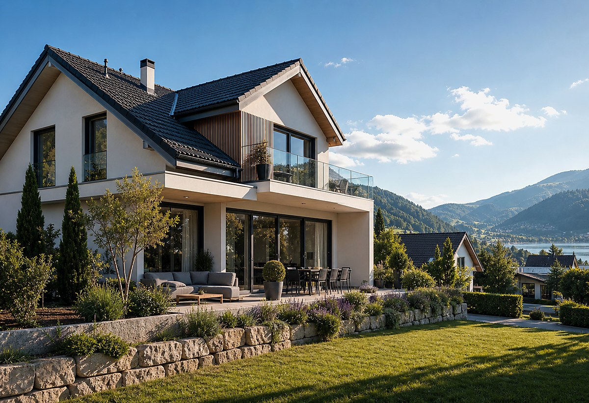 Visuel immobilier premium du canton Nidwald