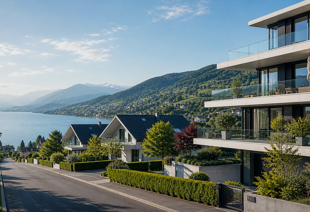 Visuel immobilier premium du canton Schaffhouse