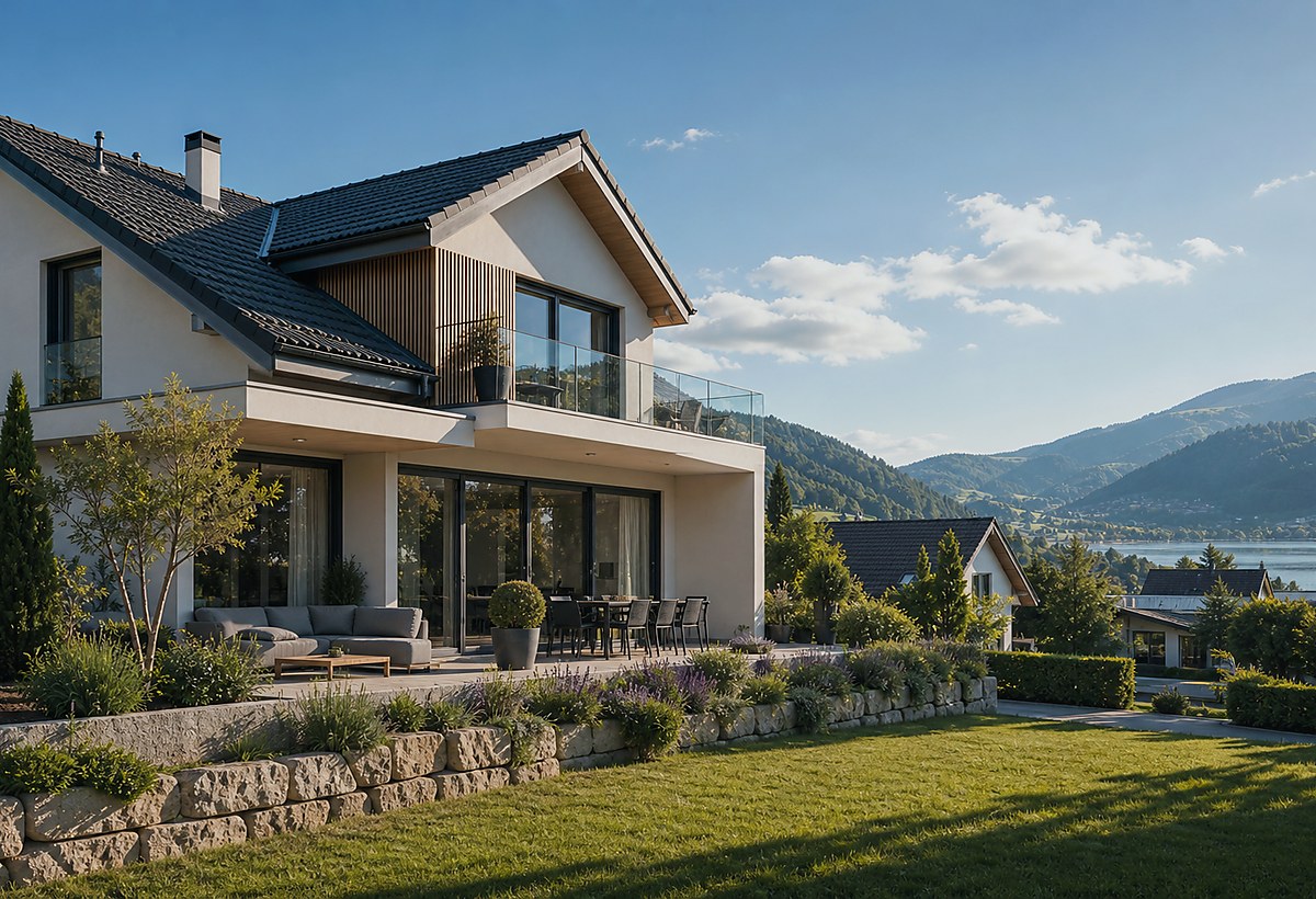 Visuel immobilier premium du canton Tessin