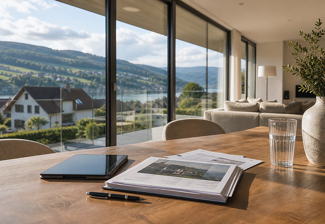 Visuel immobilier premium local pour Abtwil