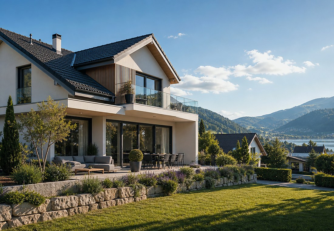 Visuel immobilier premium local pour Adliswil