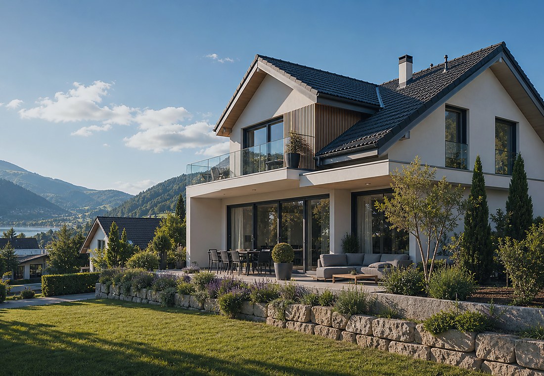 Visuel immobilier premium local pour Aedermannsdorf