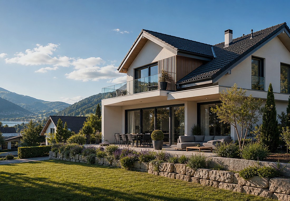 Visuel immobilier premium local pour Aegerten
