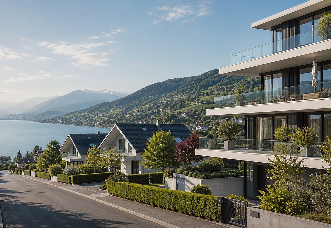Visuel immobilier premium local pour Affeltrangen