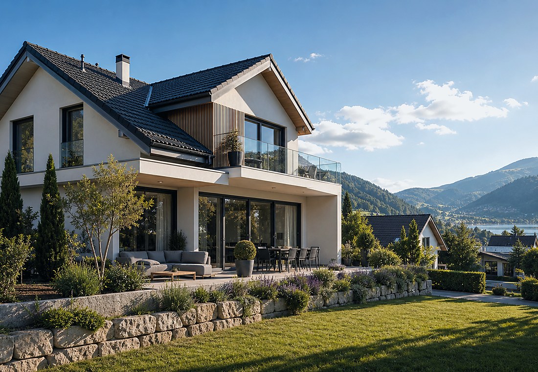 Visuel immobilier premium local pour Airolo
