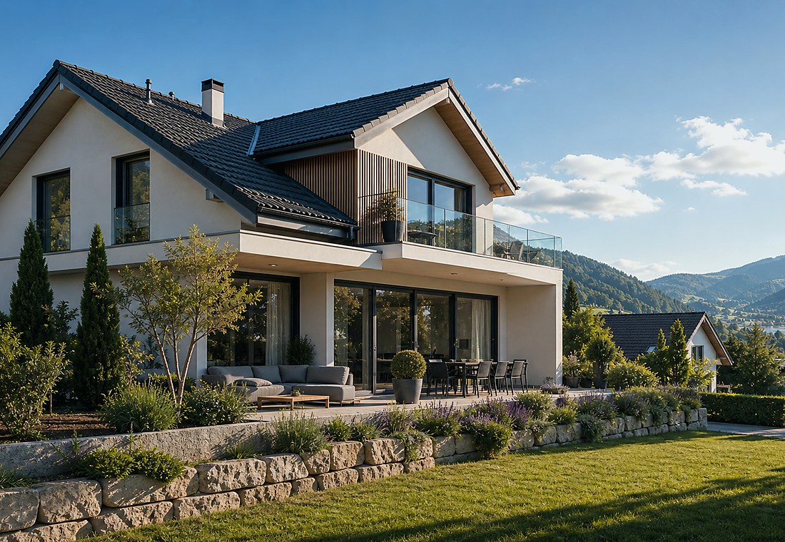 Visuel immobilier premium local pour Allschwil
