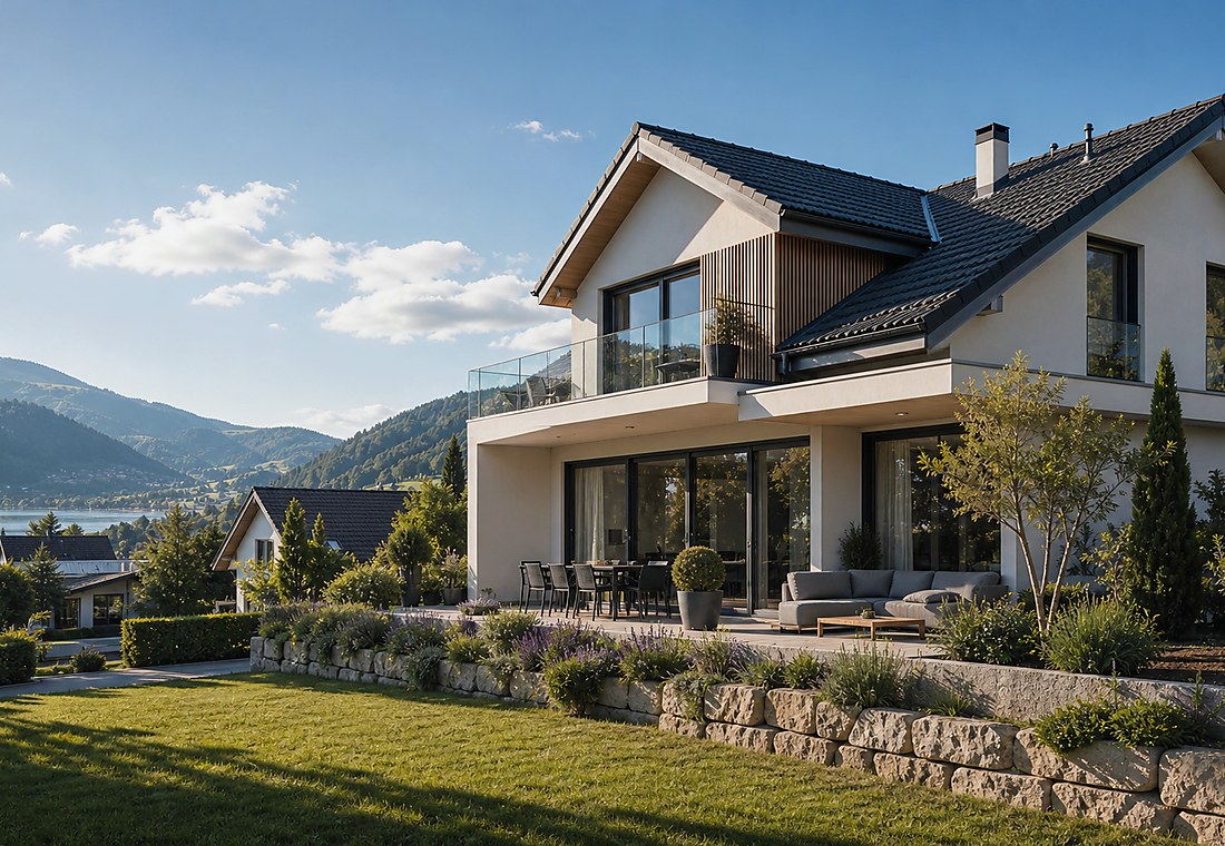 Visuel immobilier premium local pour Arbon