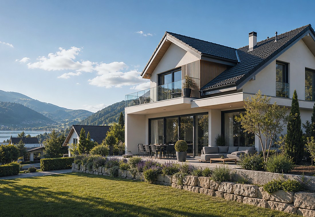 Visuel immobilier premium local pour Arogno