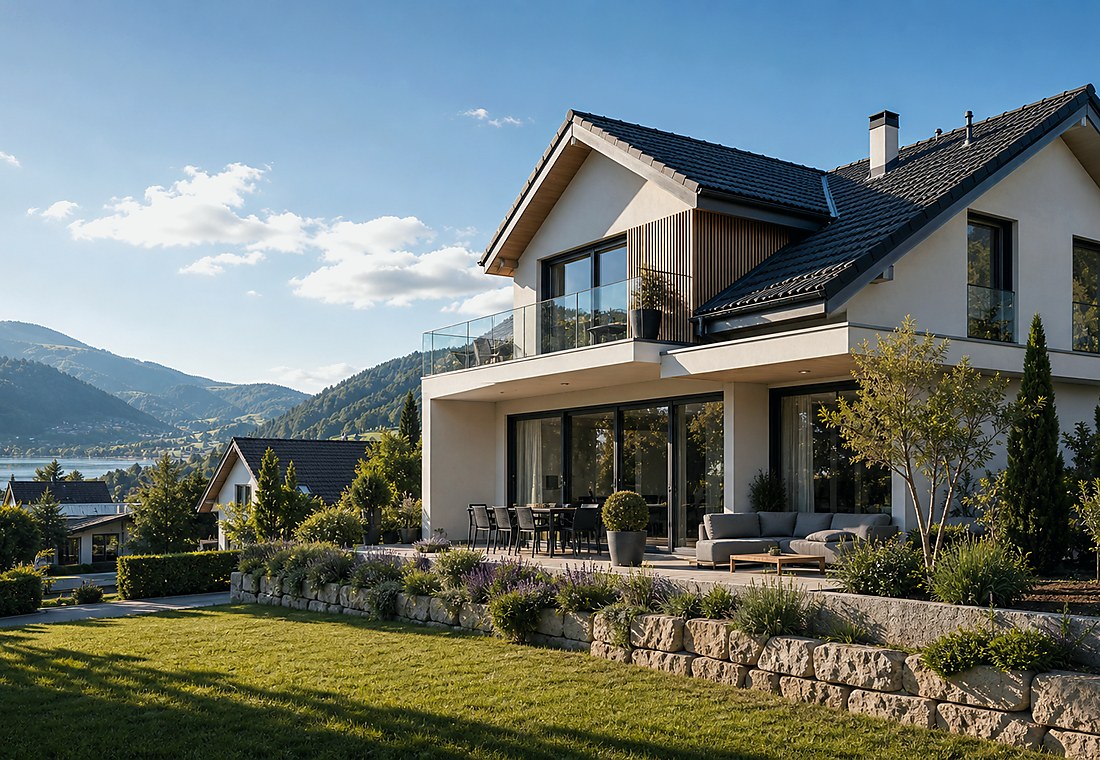 Visuel immobilier premium local pour Arzier-Le Muids