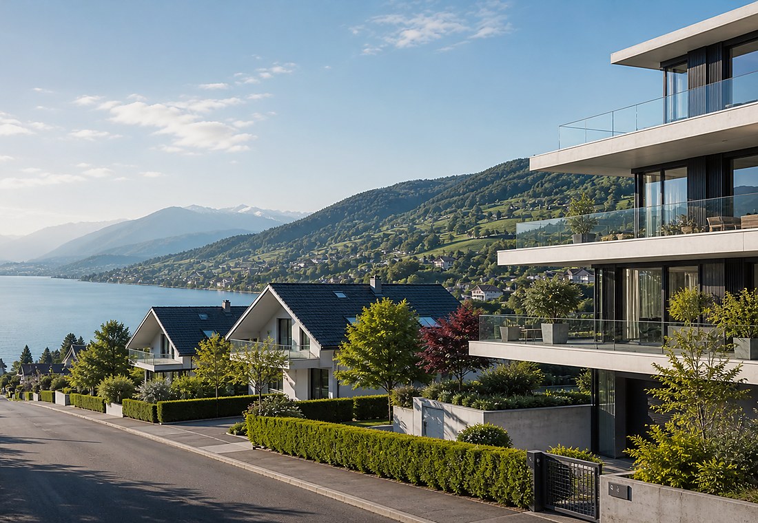 Visuel immobilier premium local pour Auw