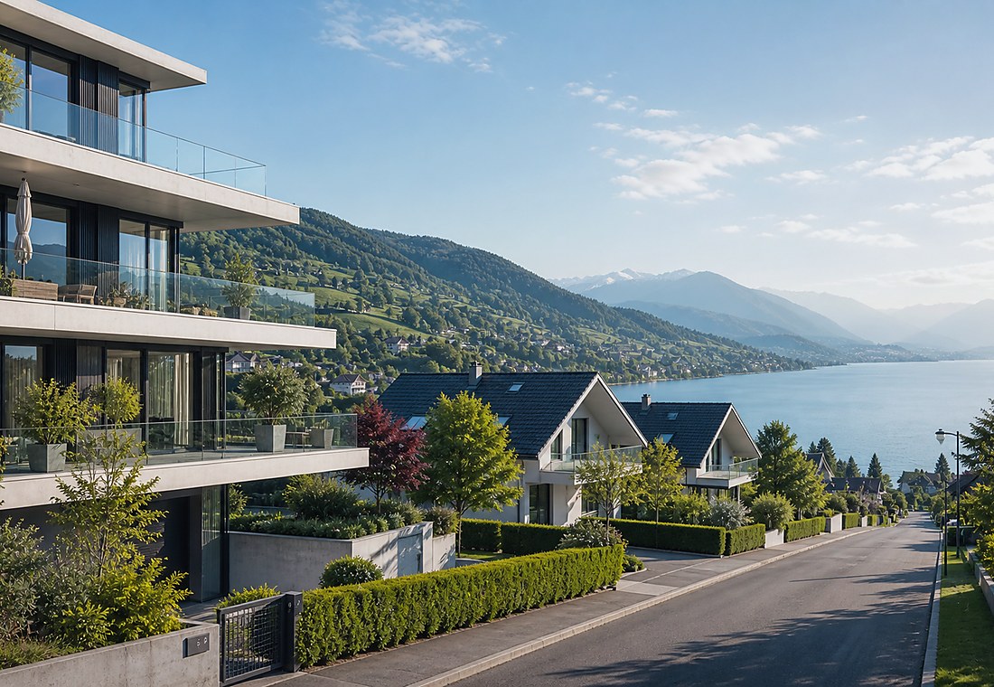 Visuel immobilier premium local pour Avully