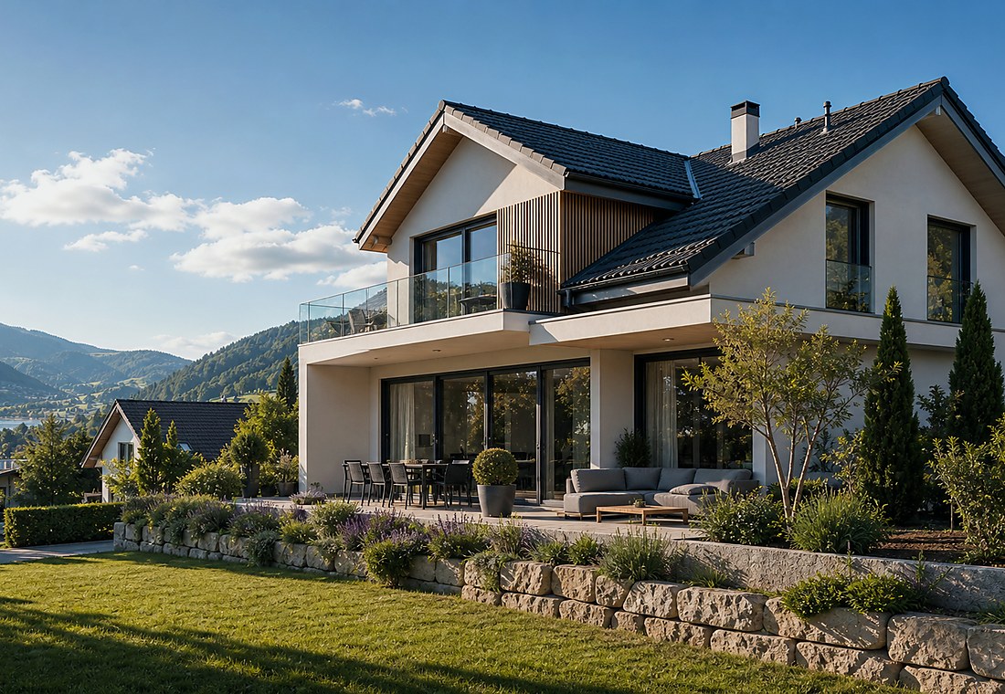Visuel immobilier premium local pour Avusy