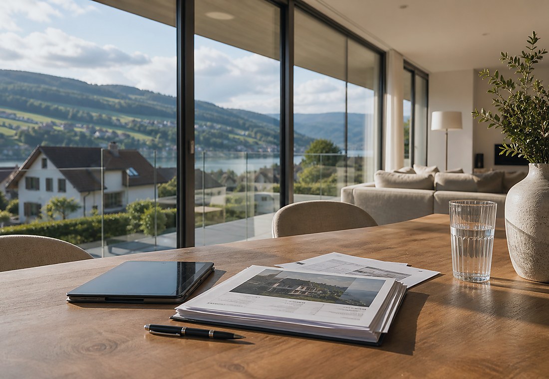 Visuel immobilier premium local pour Baden