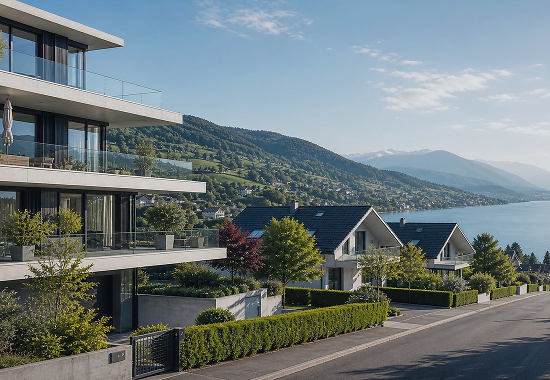 Visuel immobilier premium local pour Bärschwil