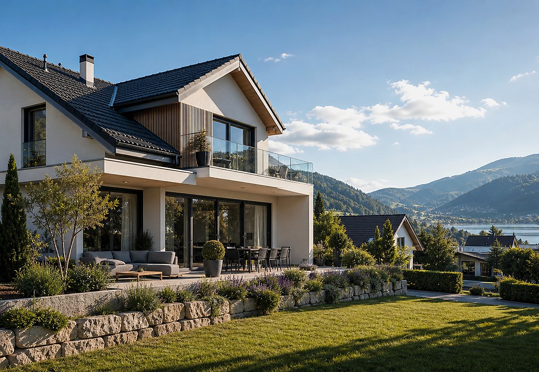 Visuel immobilier premium local pour Beinwil am See