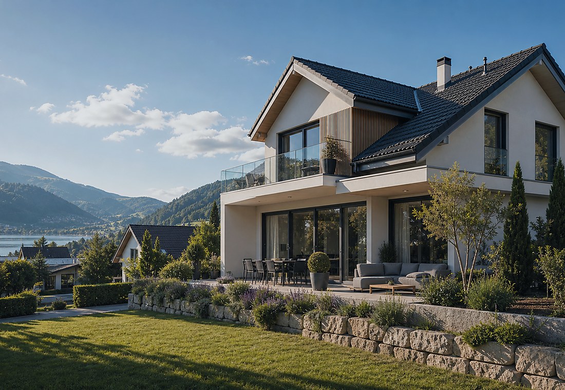 Visuel immobilier premium local pour Benken (ZH)