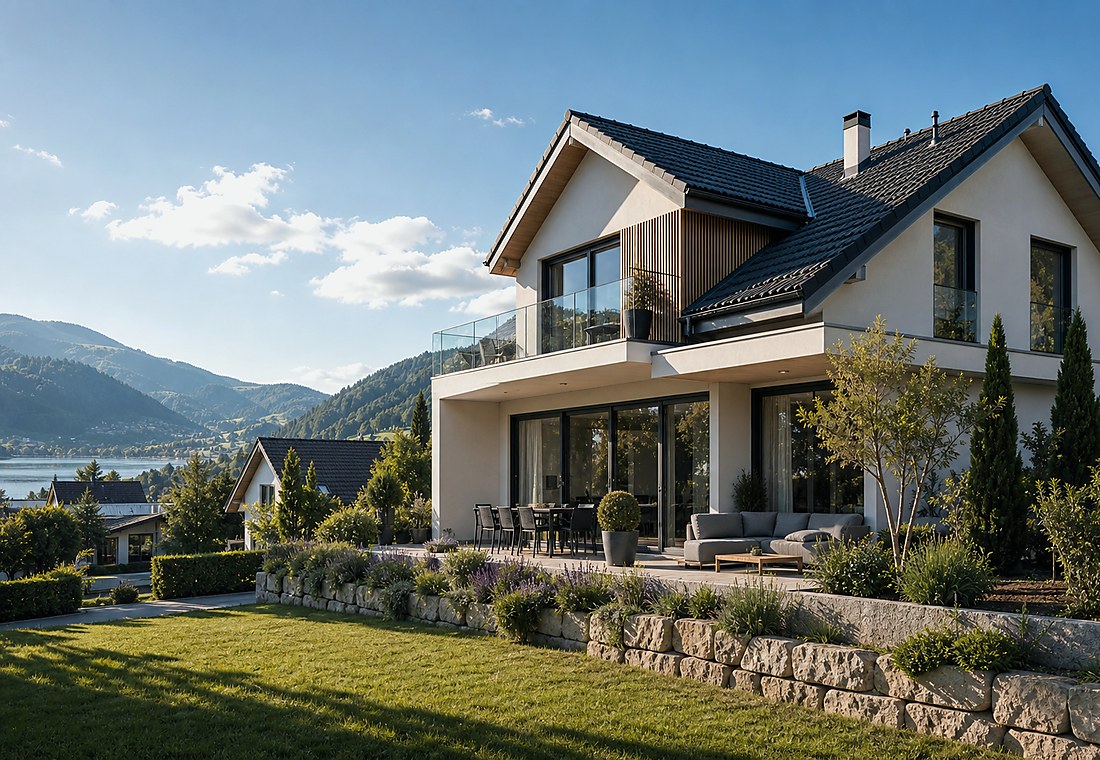Visuel immobilier premium local pour Bennwil