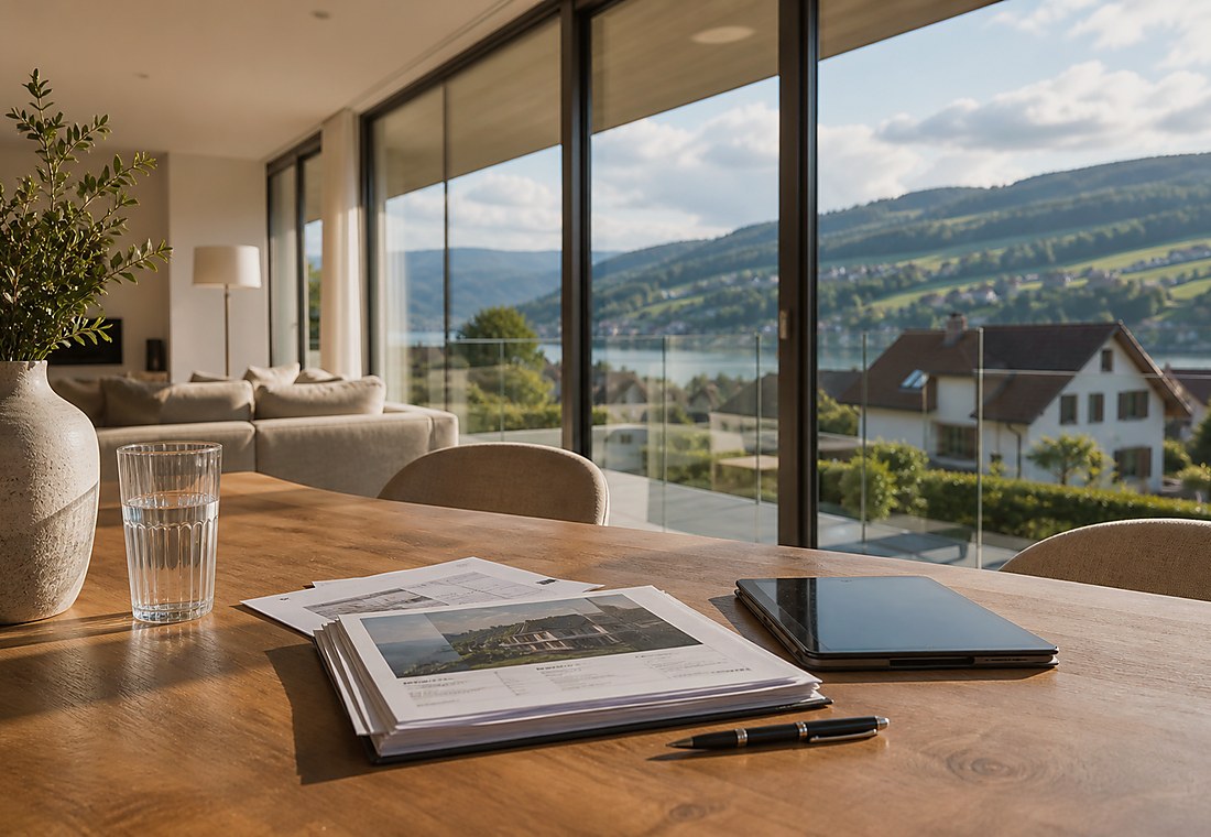 Visuel immobilier premium local pour Beromünster