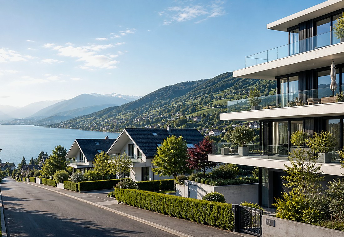 Visuel immobilier premium local pour Bettwiesen