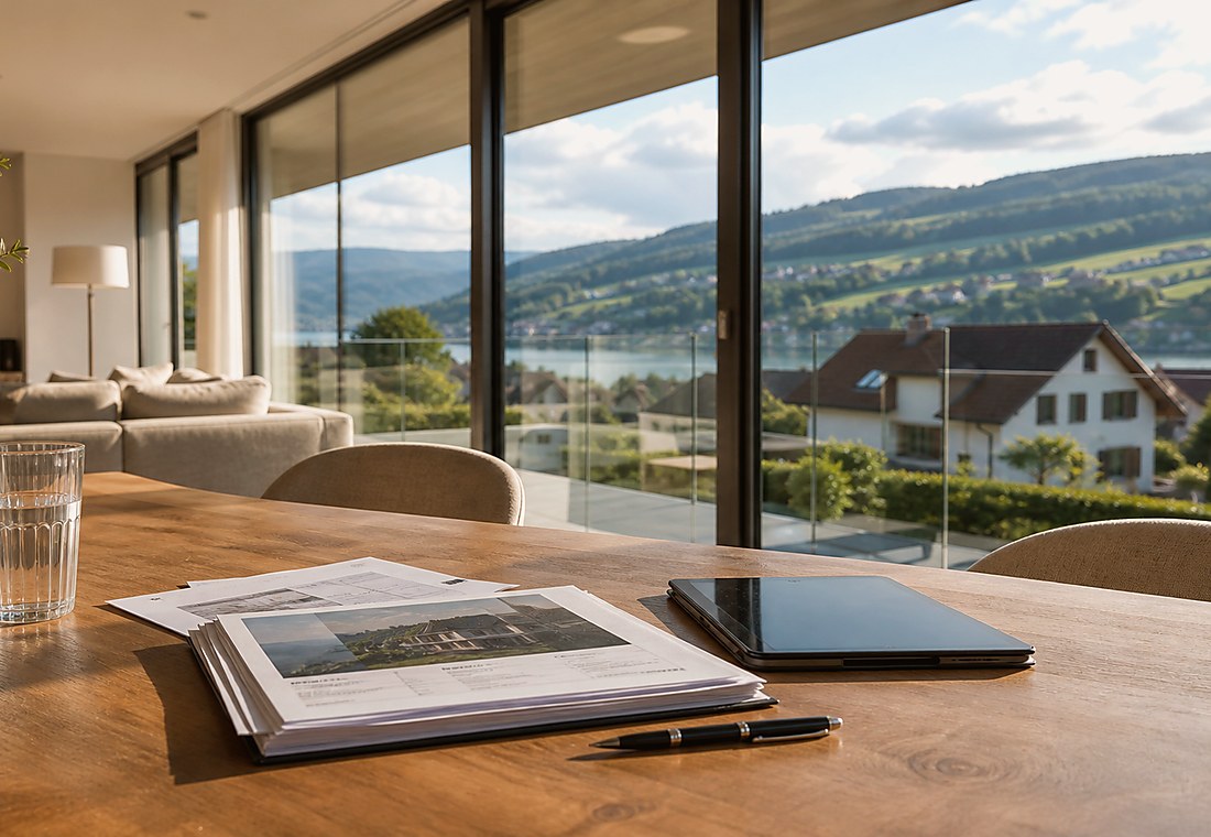Visuel immobilier premium local pour Birmenstorf (AG)