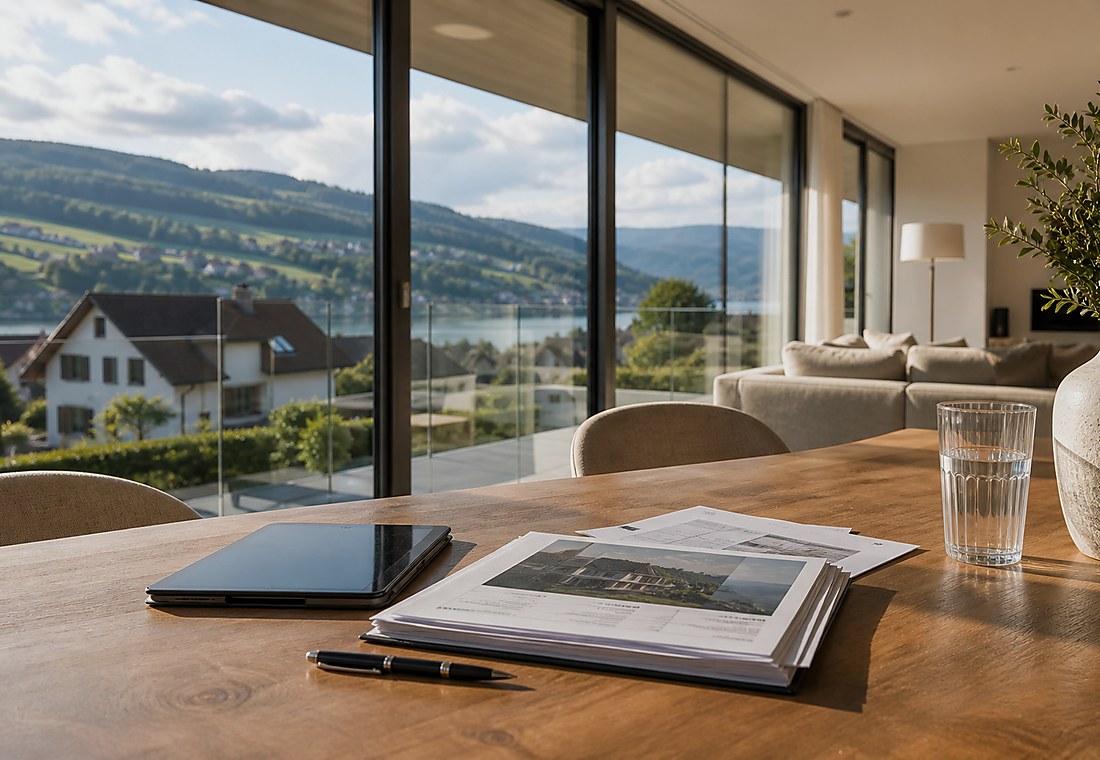 Visuel immobilier premium local pour Birrwil
