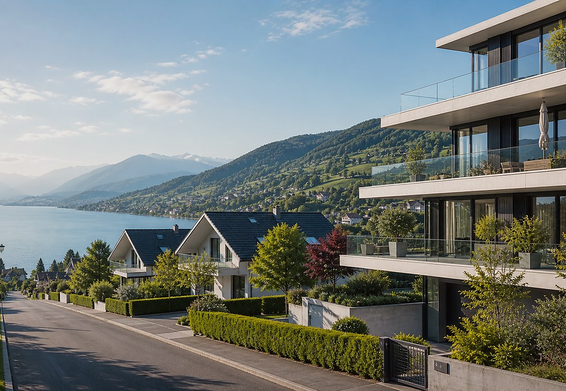 Visuel immobilier premium local pour Blumenstein