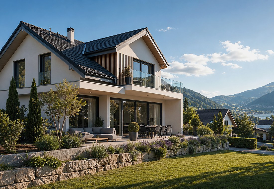 Visuel immobilier premium local pour Bolligen