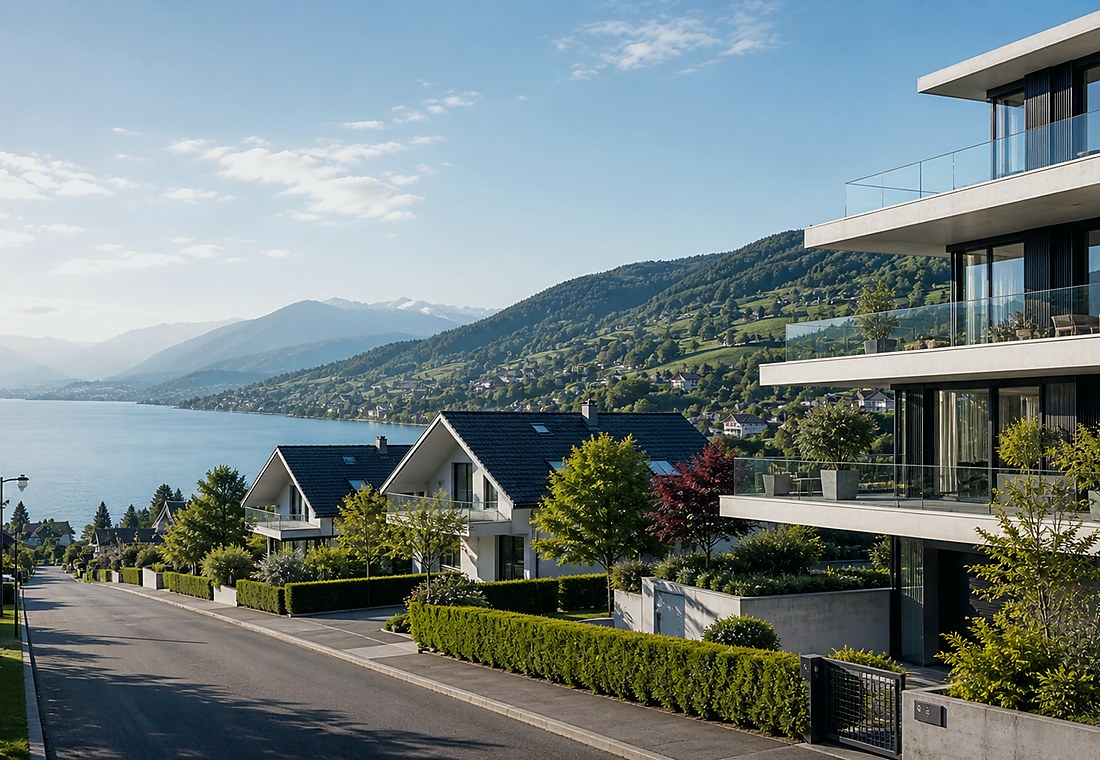 Visuel immobilier premium local pour Böttstein