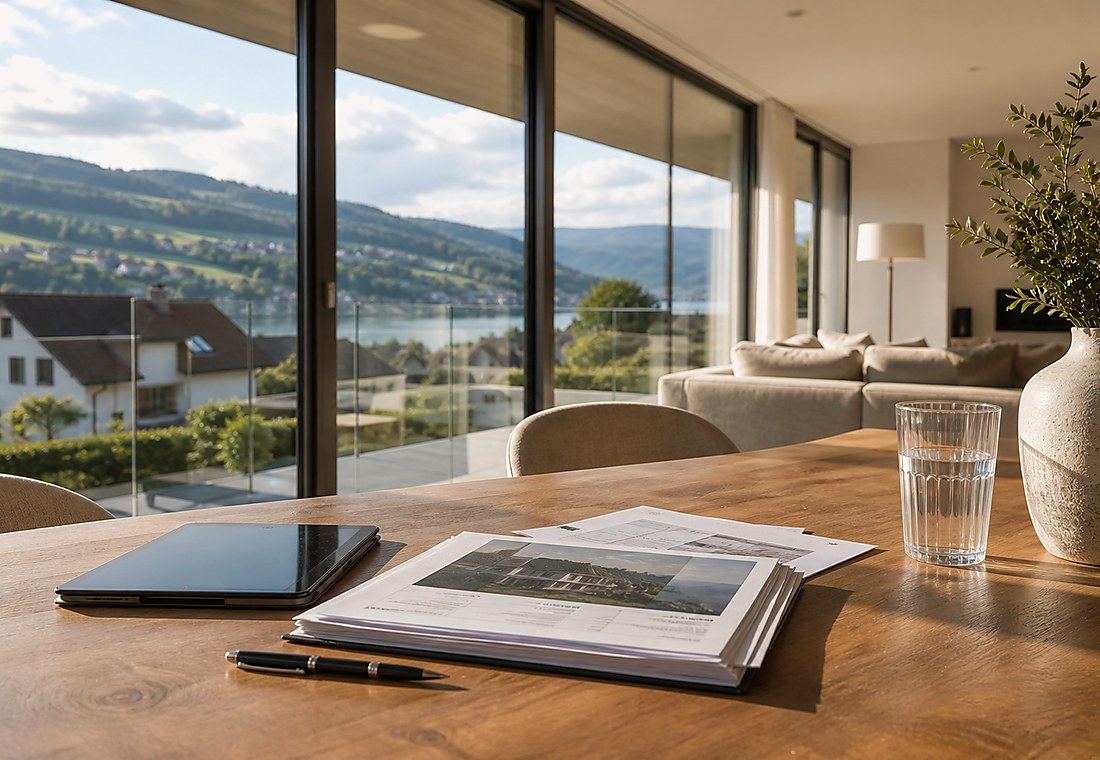 Visuel immobilier premium local pour Bourg-en-Lavaux