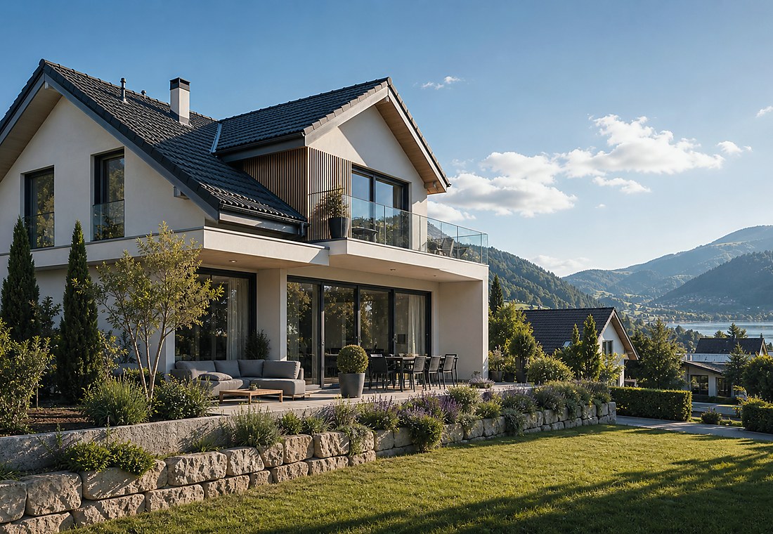 Visuel immobilier premium local pour Bourrignon