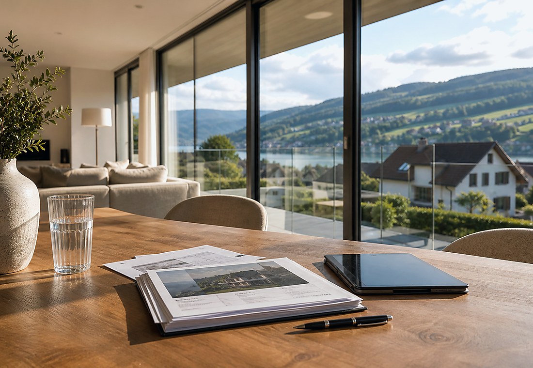 Visuel immobilier premium local pour Brienz (BE)