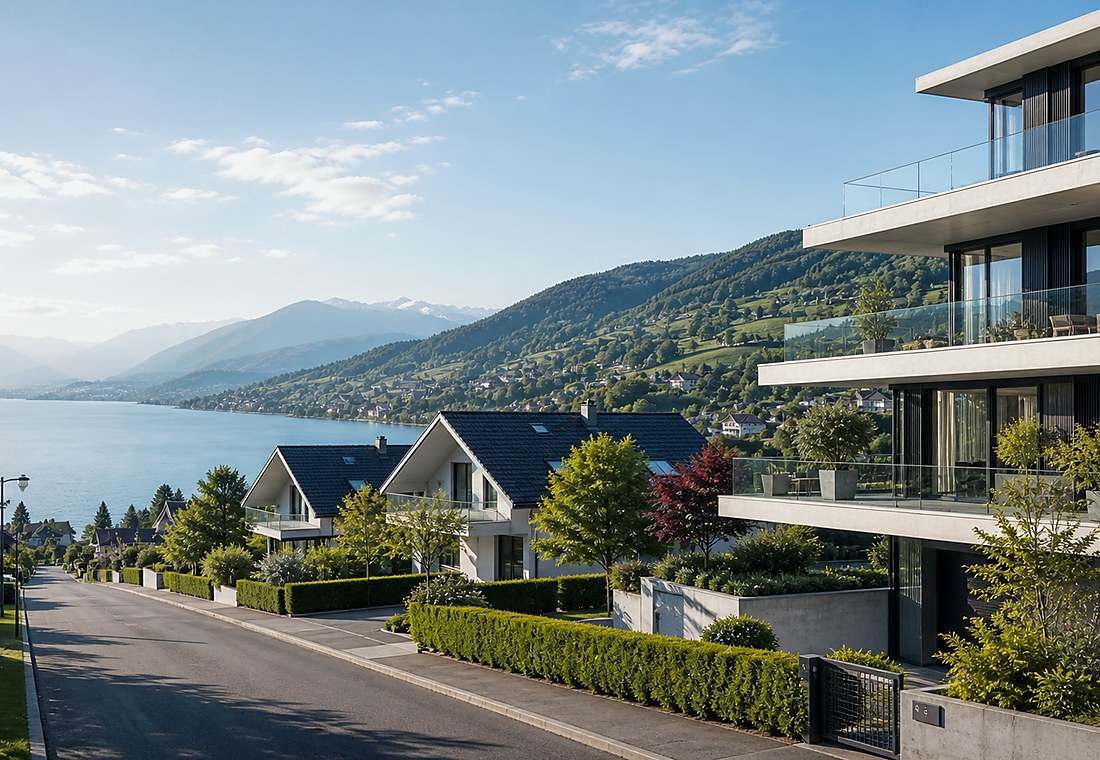 Visuel immobilier premium local pour Brislach