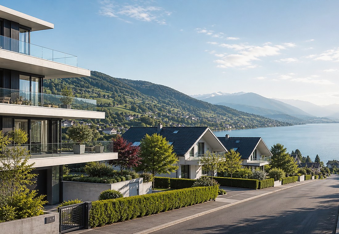Visuel immobilier premium local pour Brüttelen