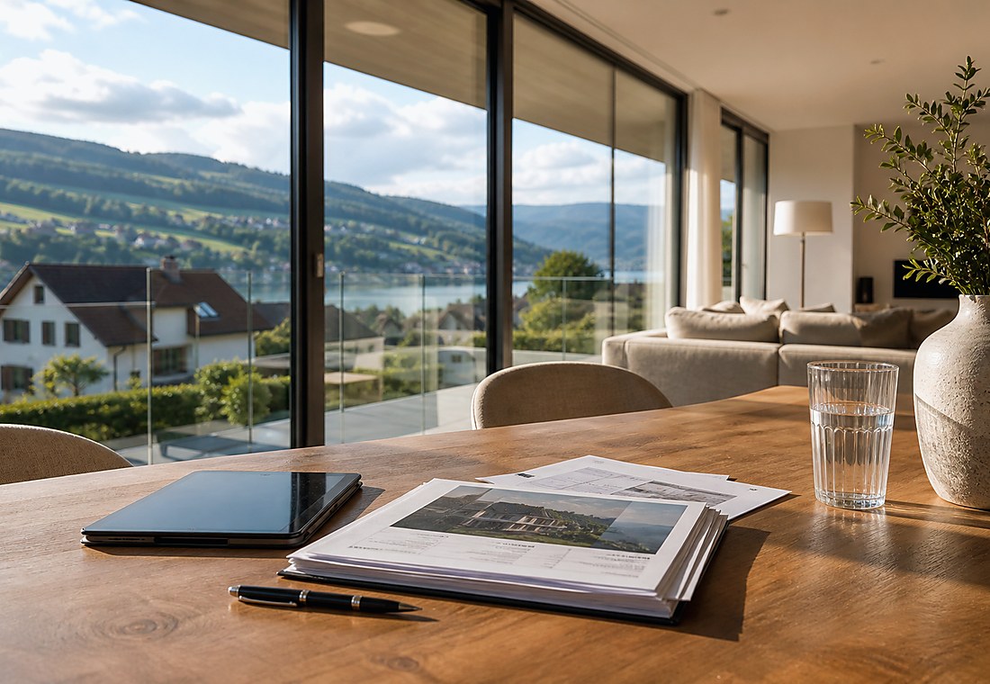 Visuel immobilier premium local pour Buchberg