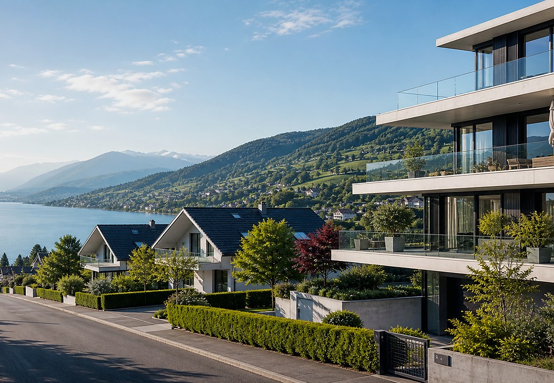 Visuel immobilier premium local pour Bürglen (UR)