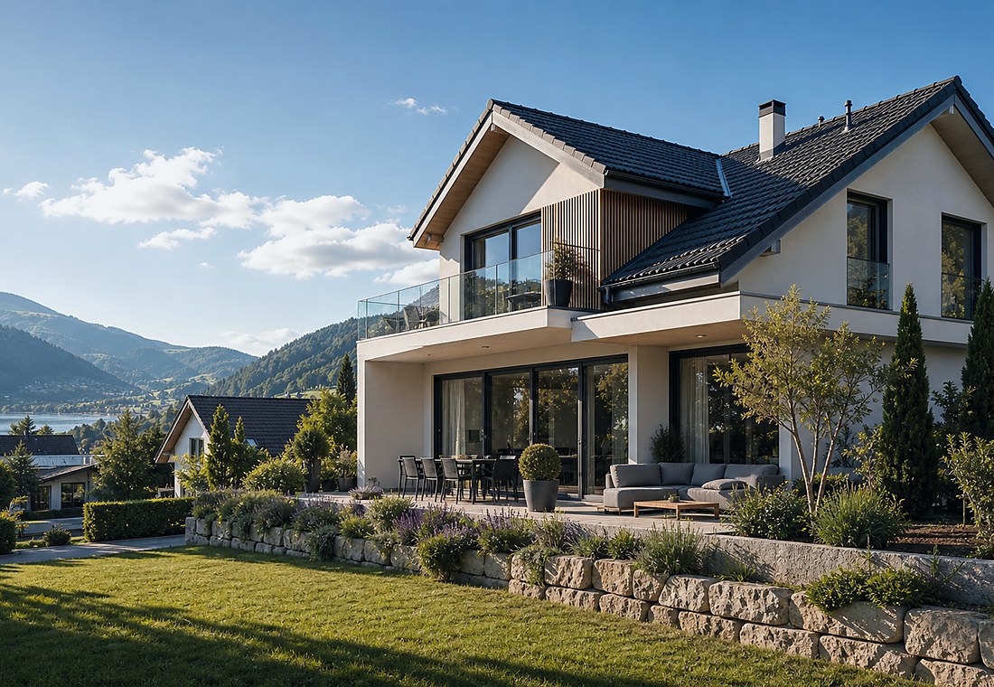 Visuel immobilier premium local pour Buseno