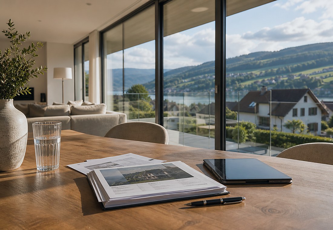 Visuel immobilier premium local pour Cazis