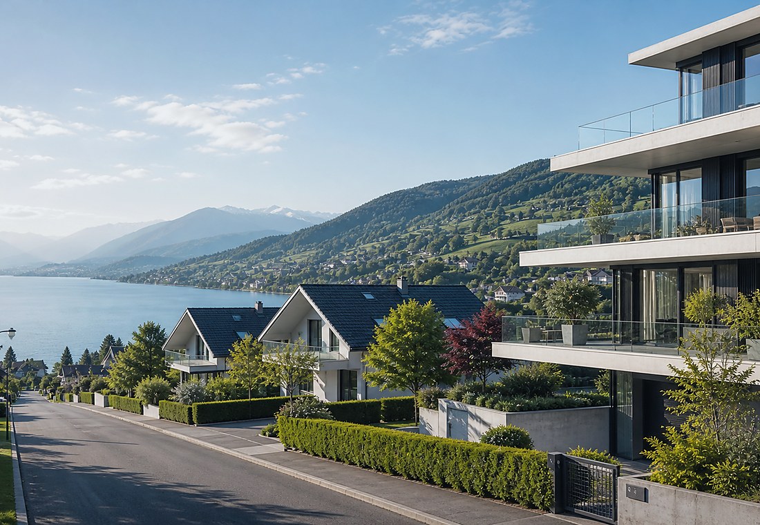 Visuel immobilier premium local pour Chur