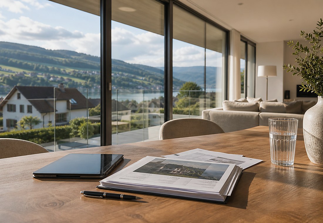 Visuel immobilier premium local pour Coeuve