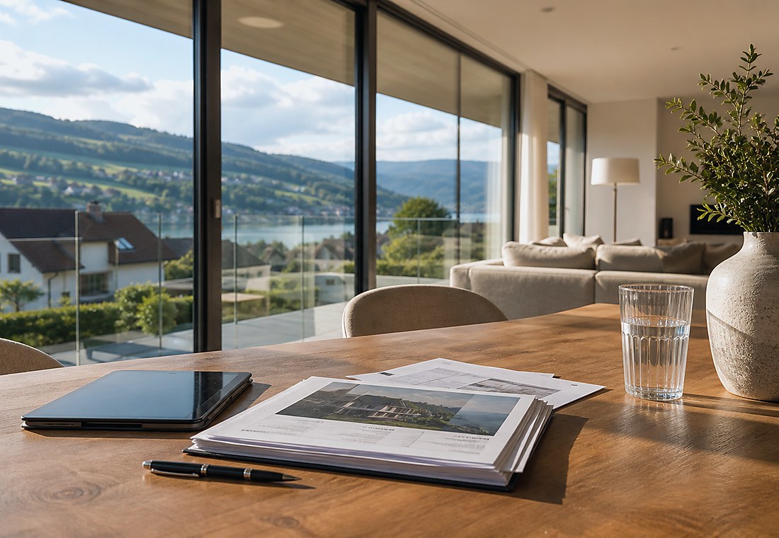 Visuel immobilier premium local pour Corcelles-près-Payerne