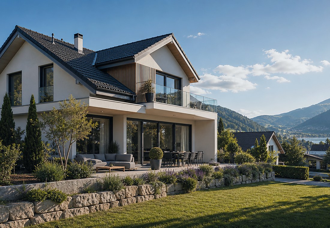 Visuel immobilier premium local pour Cortaillod