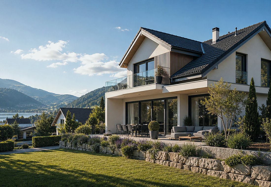 Visuel immobilier premium local pour Cottens (FR)