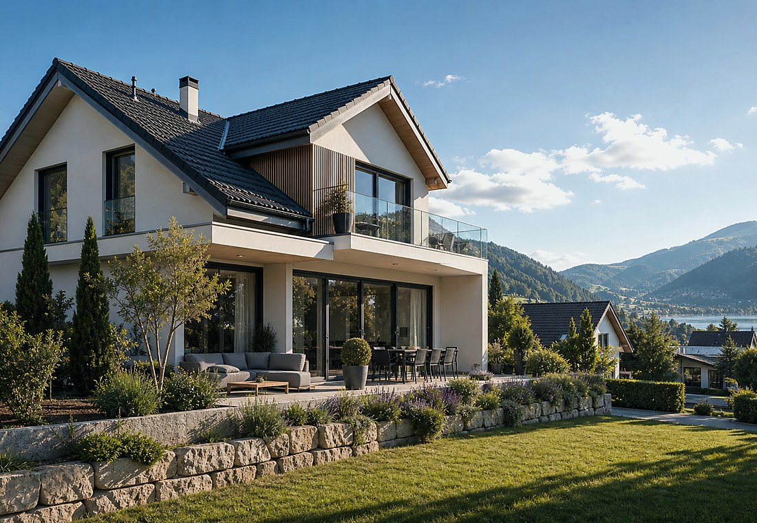 Visuel immobilier premium local pour Courchapoix
