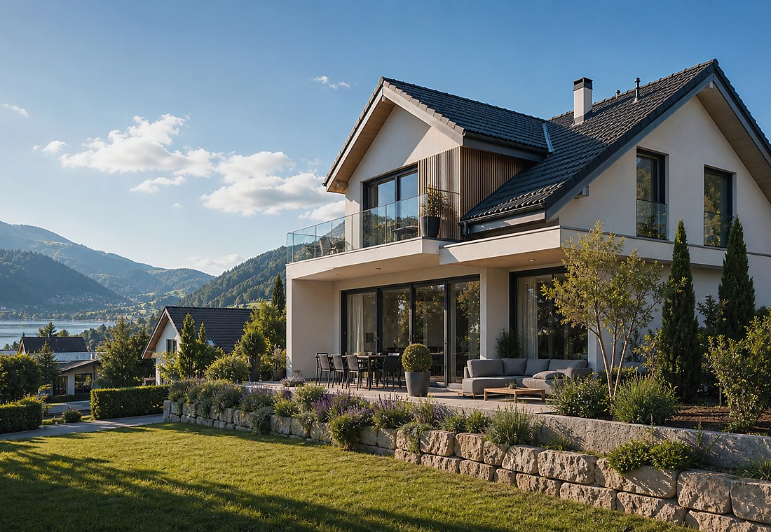 Visuel immobilier premium local pour Courrendlin
