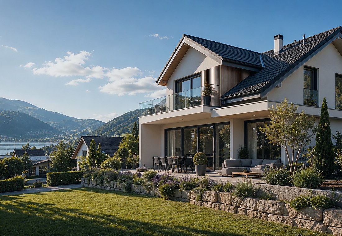 Visuel immobilier premium local pour Crissier