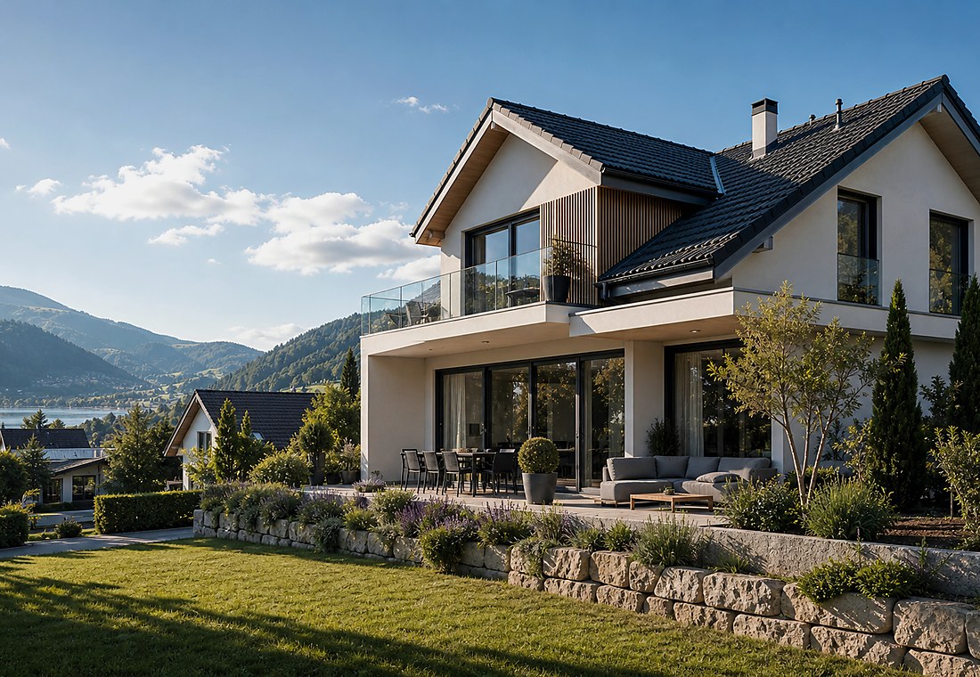 Visuel immobilier premium local pour Dägerlen