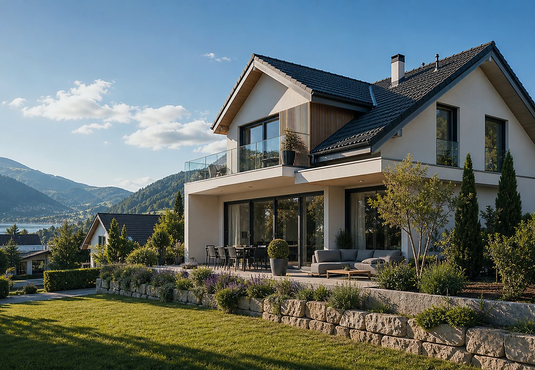 Visuel immobilier premium local pour Deitingen